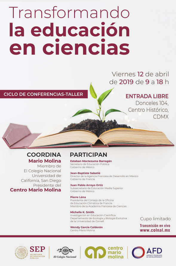 Ciclo de conferencias – Taller: “Transformando la educación en ciencias”